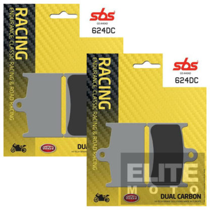 SBS 624DC Dual Carbon Front Brake Pads