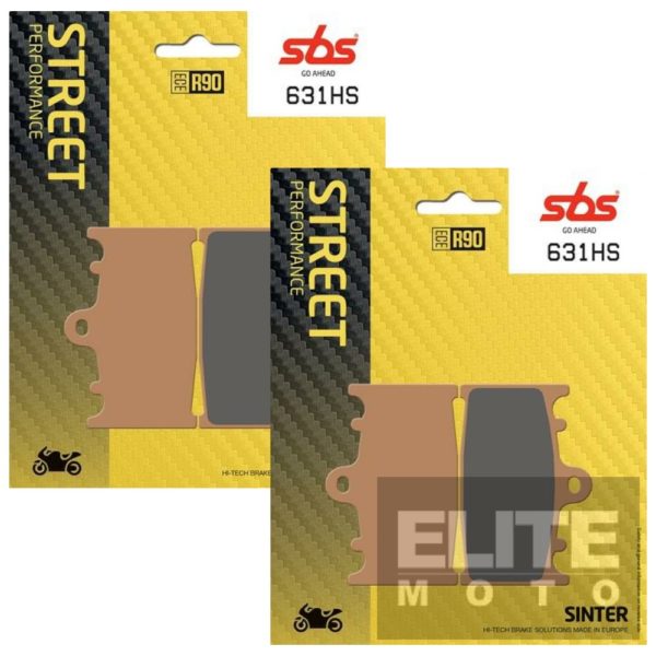 SBS 631HS Sintered Front Brake Pads
