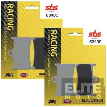 SBS 634DC Dual Carbon Front Brake Pads