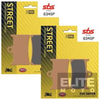 SBS 634SP Evo Sinter Front Brake Pads