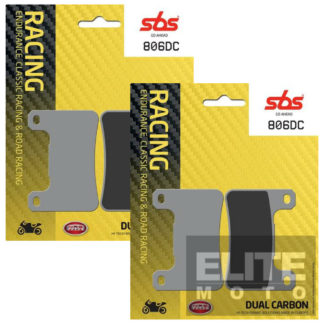 SBS 806DC Dual Carbon Front Brake Pads