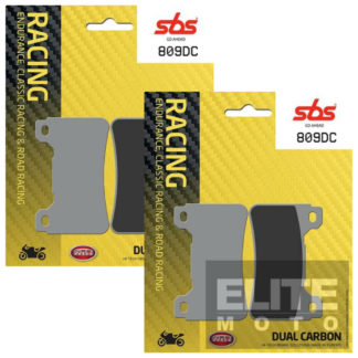 SBS 809DC Dual Carbon Front Brake Pads