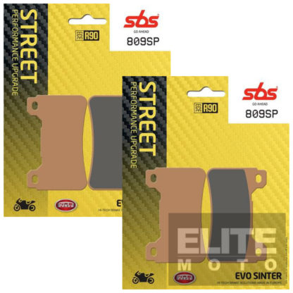 SBS 809SP Evo Sinter Front Brake Pads