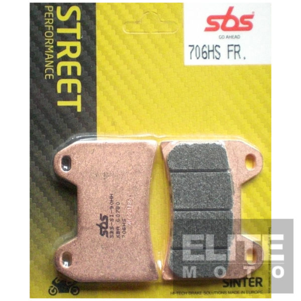 SBS 706HS Sintered Front Brake Pads