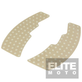 Bike It Motorcycle Tank Grip Pads - Clear