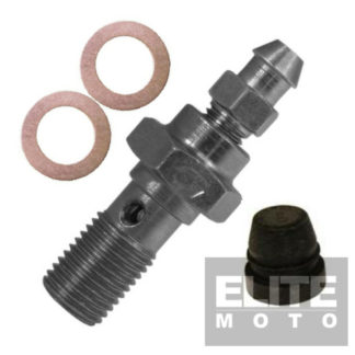 Stainless Steel Banjo Bolt & Bleed Nipple/Screw