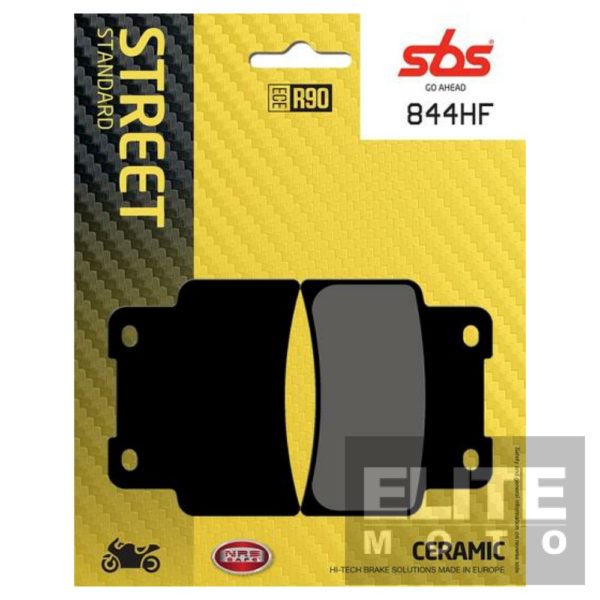 SBS 844HF Ceramic Front Brake Pads