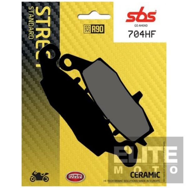 SBS 704HF Ceramic Front Brake Pads