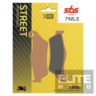 SBS 742LS Sintered Rear Brake Pads