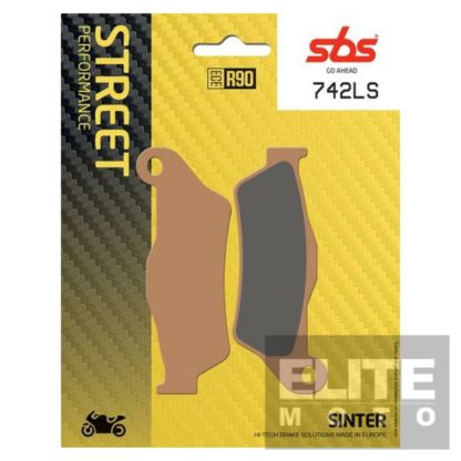 SBS 742LS Sintered Rear Brake Pads