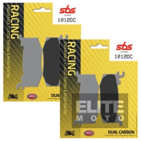 SBS 1012DC Dual Carbon Front Brake Pads
