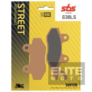 SBS 638LS Sintered Rear Brake Pads