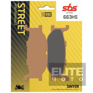 SBS 663HS Sintered Front Brake Pads