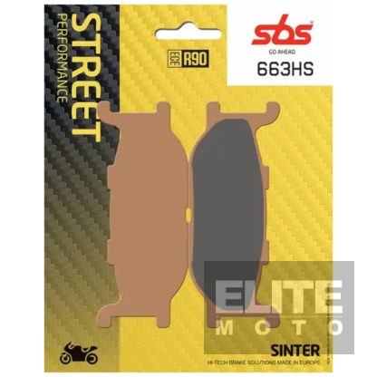 SBS 663HS Sintered Front Brake Pads