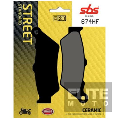 SBS 674HF Ceramic Brake Pads
