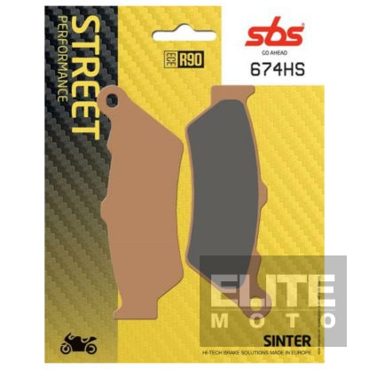 SBS 674HS Sintered Front Brake Pads