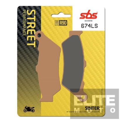 SBS 674LS Sintered Rear Brake Pads