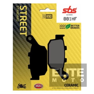 SBS 881HF Ceramic Rear Brake Pads
